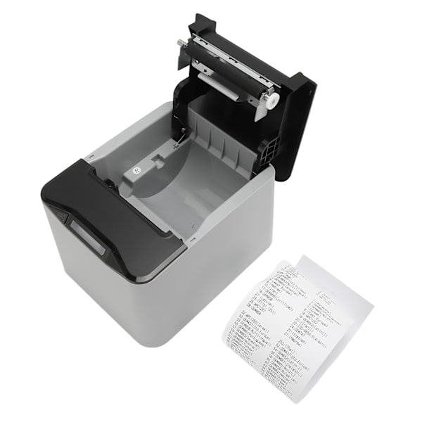 80 mm USB termisk kvittskriver med Auto Cutter POS-skriver Bill-skriver for kjøkken Kommersiell detaljhandel 100‑240V