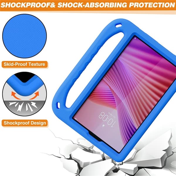 Lenovo Tab One Kids Case with Handle and Stand - Blue Blå blue