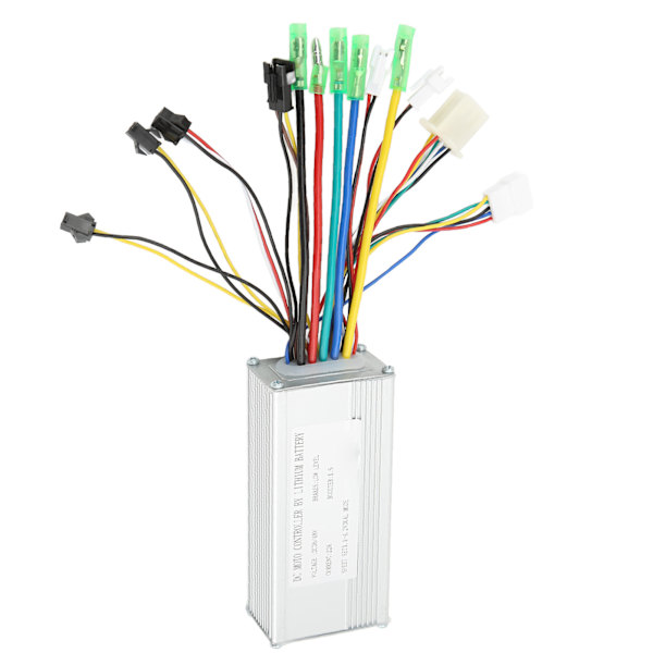 Elcykel Borstlös Square Wave Controller med lamptråd för 36V 48V 500W motorer modifierade delar