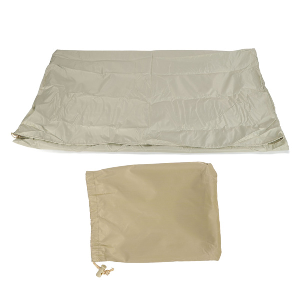 Leaf Bag 210D Oxford Cloth Lawn Garden Leaf Bag Vindtät och ventilerande Bekväm för trädgårdskollektionBeige
