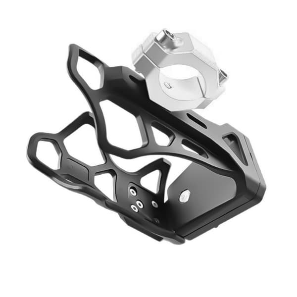 Stærk Aluminium Kopholder Modificerbart Greb Passer til Motorcykler, Cykler og ATV'er Silver 0.21