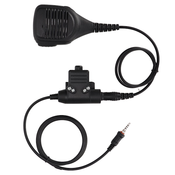 Högtalare Skuldermikrofon 7,1 mm axelmikrofon med U94 PTT för Yaesu Vertex VX‑6R VX‑7R