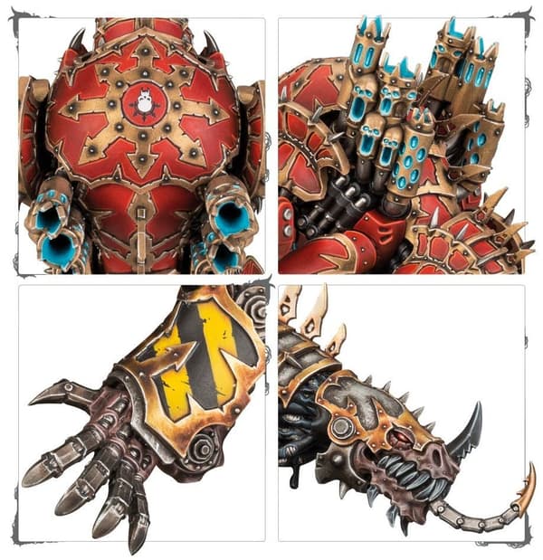 [NX]Warhammer 40k Chaos Space Marines: Forgefiend 1