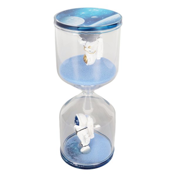 Timglas Timer 30 Minuter Astronaut Ornament Sandglas Timer Sand Klocka för skoluppgifter och matlagning