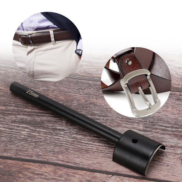 Läder Halvcirkel Punch Halv Runt Hörn Punch Cutter DIY Läder Hantverksverktyg (25mm)