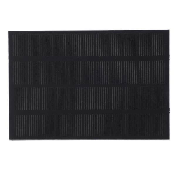 Solcellepanel 1,5W 11V Høy konverteringshastighet Værbestandig Energibesparende Bærbart lett solcellepanel