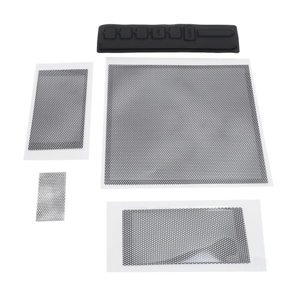 Dammproppar Filterset för Xbox Series X Silikon Smutssäkert dammskyddsskydd Fodral Mesh Filter Kit för Xbox Series X-konsol
