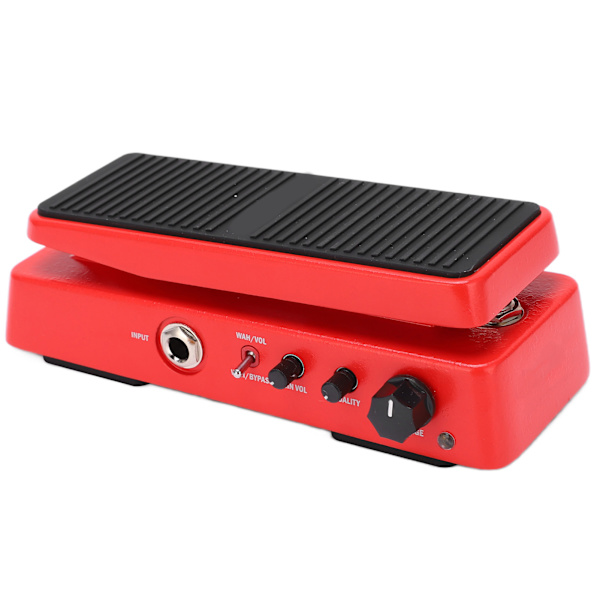 WAH Volumpedal Multimodus 6 Nivå Justerbar Frekvens Gitarrtuning Tilbehør 9V 18mAWAH‑2 Wah Volumpedal