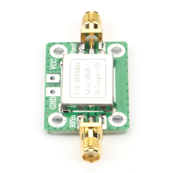5M~6GHz RF bredbandssignalförstärkare effektförstärkare förstärkning 20dB med skärmande skal