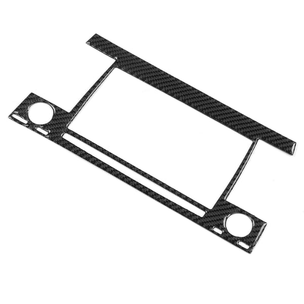 Dekorpanel i karbonfiber for navigasjonsdisplay, blank overflate, passer til Prius 2012‑2015
