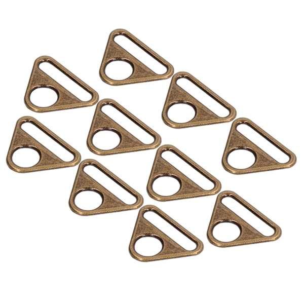 10 st justerbart spänne 38 mm justerbart zinklegering Multipurpose lättviktsbärbart bagagetillbehör Brons