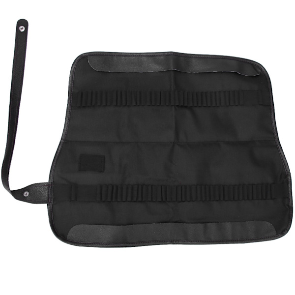 Mode Canvas-kynälaukku Kotelo Wrap-kotelo f Marco Pencil 72 (72 Musta)