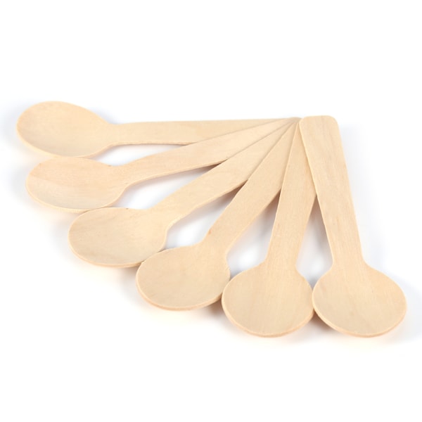 100 stk Engangs Skeer Is Skeer 10 cm Bestik Supplies
