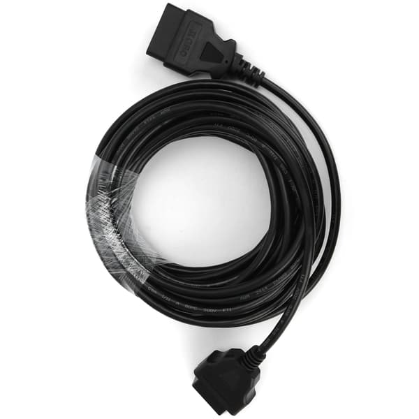 OBDII-kompatibel forlængerkabeladapter 16-bens han til hun diagnostisk kabelstik 10m/32.8ft