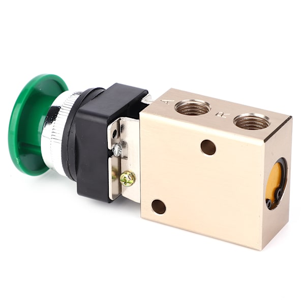 JM-06A pneumatisk mekanisk ventil 2 positioner 3-vägs fjäderretur tryckknapp PT1/4in ventil