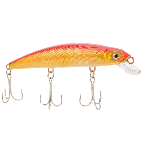 Stor Hård Fiskeagn Long Shot Simulation Bass Fiskeagn til Ferskvand og Saltvand Rød