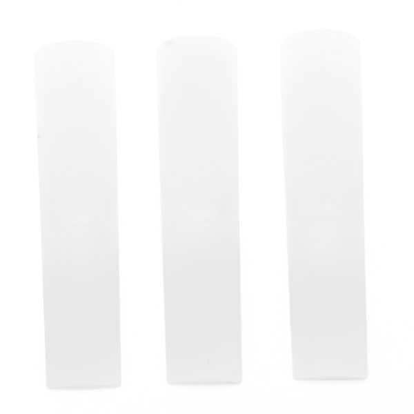 3 st altsaxofonrör Bärbar Slitstark Advanced Craft Resin Altsaxofon ReedWhite