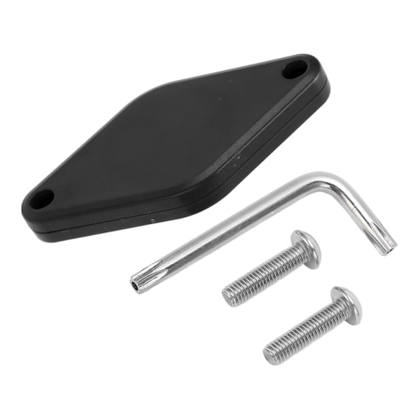 Cykel Skjult Positionsbeskyttelse Anti-Tyveri Tracker Holdbar Cykelholder Tyverisikring Cover Sort