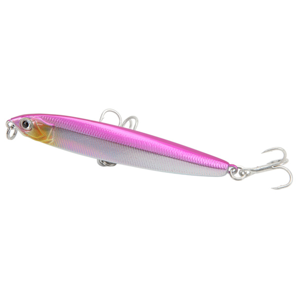 10g Kunstige Minnow-Agner Anti-Korrosjonsfiske Hard Lokkebeten Fiskeutstyr med 2 Kroker Nr. 2
