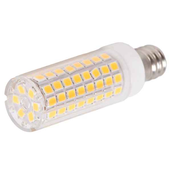 E12 102LED-lampa 1000LM Majslampa Dimbar ljuskälla för bordslampor Ljuskronor220V 12W Varmvit