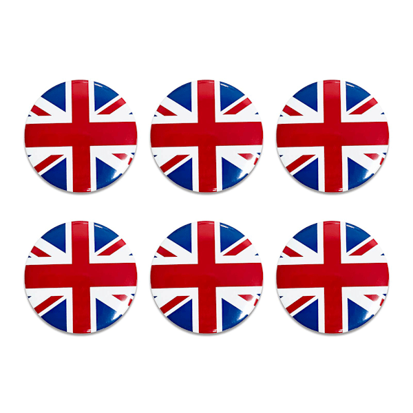 Union Broche Nål Badge 5,8cm Storbritannien Flagge Slagenål UK Flagge Union Britisk Patriotisk Britiske Badges