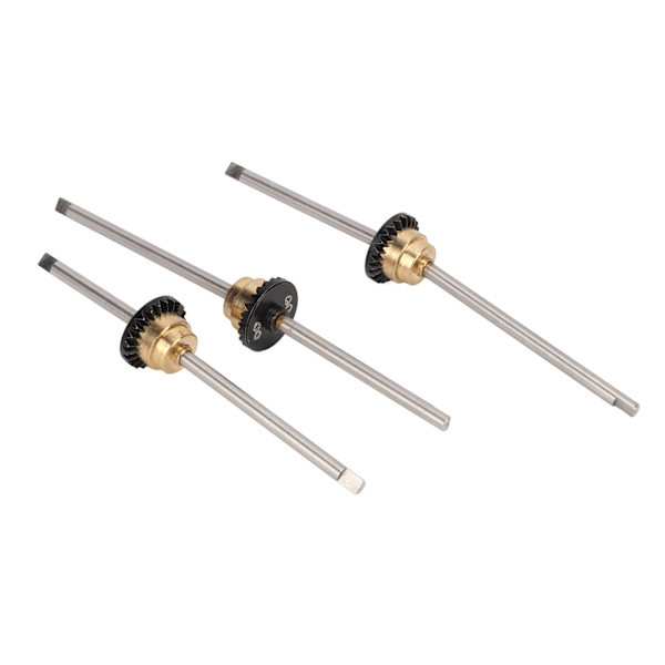 RC Fram-, Mitt- och Bakaxel Differential Kit för WPL C14 C24 C34 C44 B14 B16 B24 B36 1/16 RC Bil