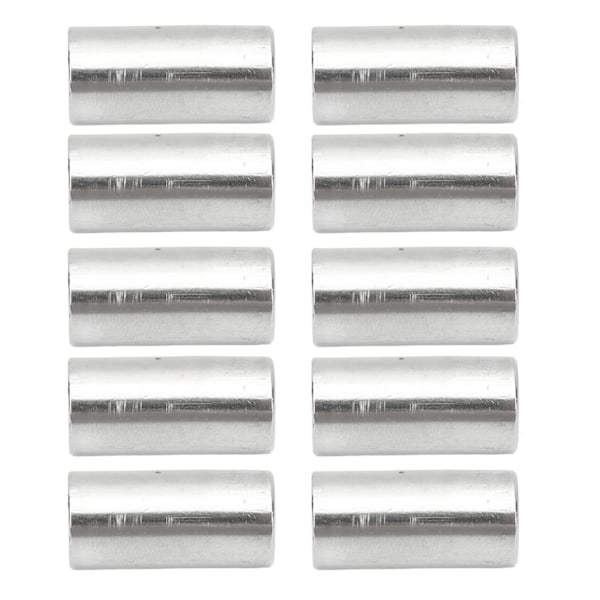 10 st Rund anslutningsmutter M8x1,25 invändig gänga L25mm stång kopplingsmuttrar Rostfritt stål gängad hylsstång