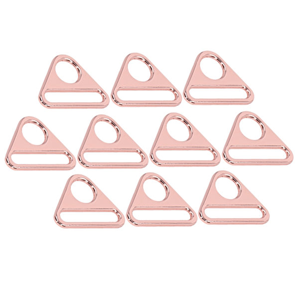 10st justerbart spänne 38 mm zinklegering Material Multipurpose Lättvikts bärbart bagagetillbehörRose Gold