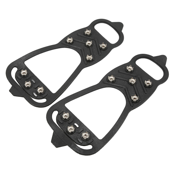1 par 8-tands ispigge Anti-slip Ice Traction-klodser Sko-greb til at gå på sne og is