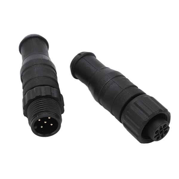2PCS Marine för NMEA 2000 Terminators M12 Hane Hona 5 Pin IP67 Vattentät för Lowrance Networks