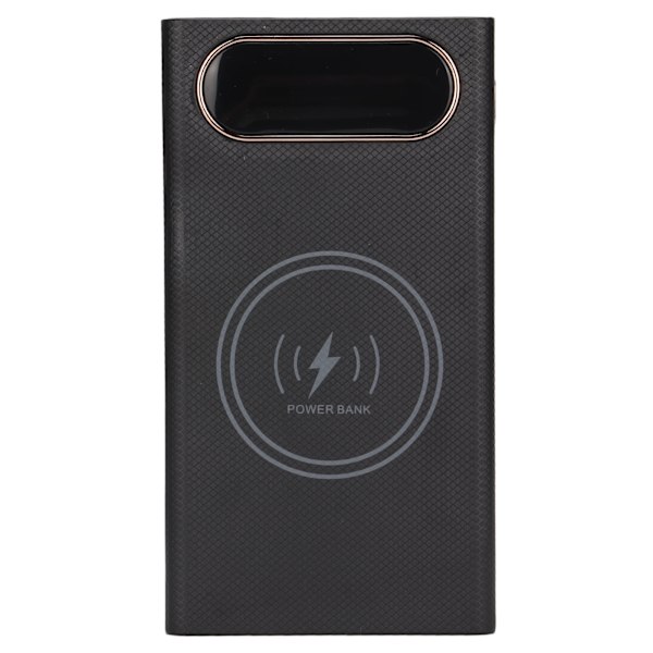 L12 Nopea Lataus Edition DIY Power Bank Kit 12 18650 Akkulokero 22,5W Johdollinen 15W Langaton Musta