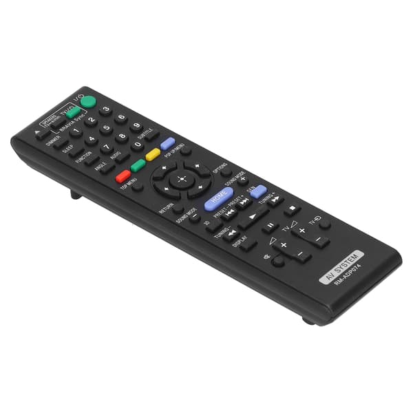 RMADP074 Holdbar Kompakt LCD TV Fjernbetjening Erstatning Universal Controller ABS Sort