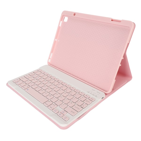 Tabletin näppäimistö UK-asettelu BT-yhteys 10 metriä Ohjaus Suojaava Kotelo Langaton Näppäimistö IOS Tablet Air 3 Pro 10.5 tuumaa Vaaleanpunainen