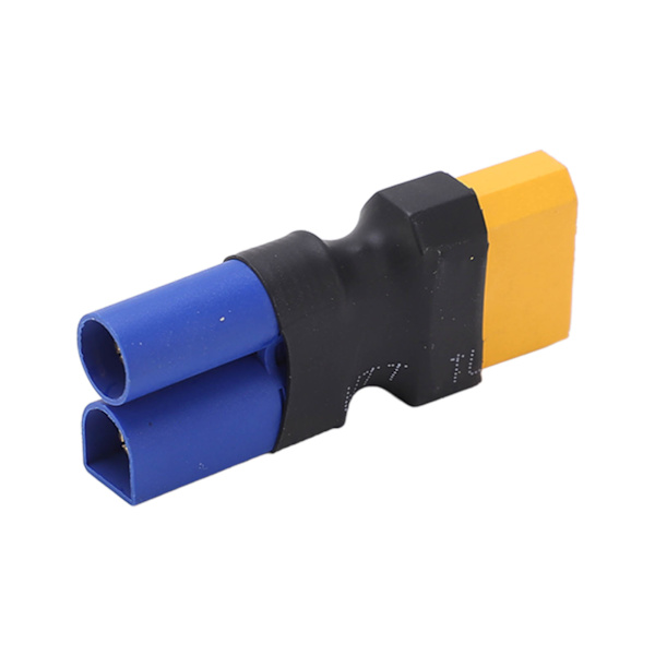 XT90 naar EC5-adapter, hoge veiligheidsfactor, klein en draagbaar, XT90-vrouwtje naar EC5-mannetje-converter voor RC-automodel