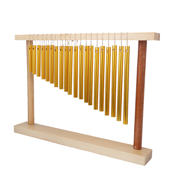 20-tons vindspelsbord Enkelrads slagverksinstrument Barnmusikleksak + hammare