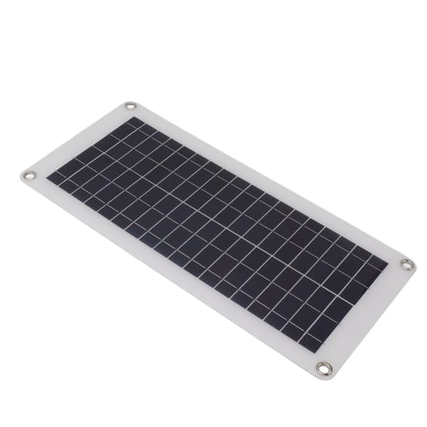 Solpanel Kit Polykrystallinsk 100A Controller 10W 18V Solcellepanel med Batteriboks Pumpe til Bilcamping