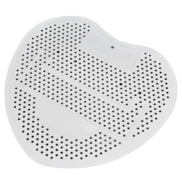 Urinal Skärm Anti Blockerande Hållbar Stänksäker Urinal Deodorizer Kompatibel med badrum Office RestaurantWhite