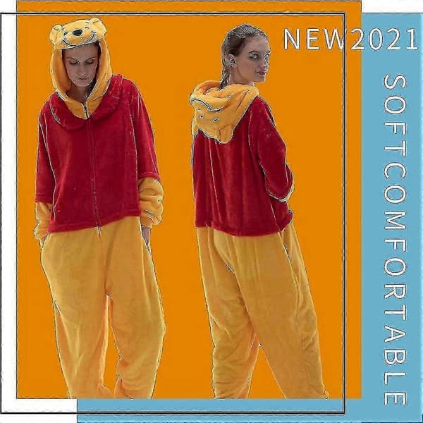 Cosusket Tettsittende Unisex Pyjamas Ole Brumm Pooh S