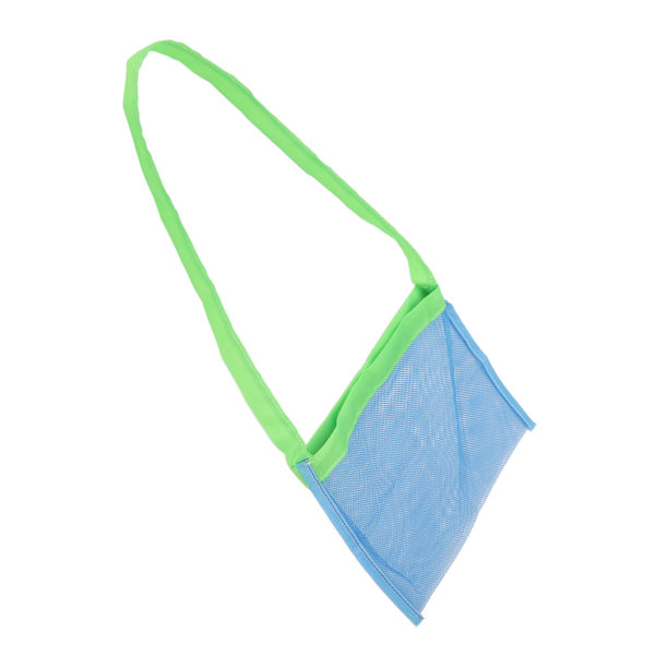 Kids Mesh Beach Bag Shell Samlar Stor kapacitet Mesh Candy Bag för att hålla sandleksaker