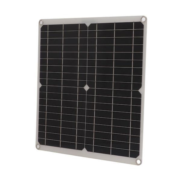 Solcelle Batterilader 50W Foldbar Monokrystallinsk Solcellepanel Strøm Backup til Bil Båd Motorcykel