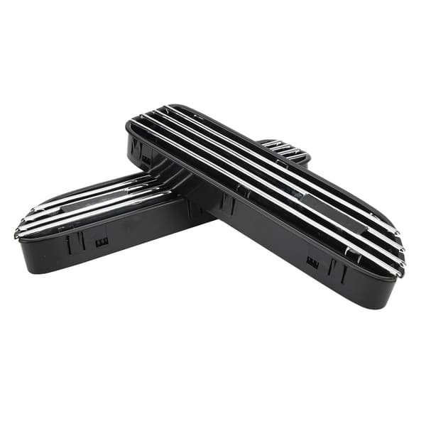 2ST Sideloftventil Trim ABS til M Style Tilbehør Erstatning for E46 / E90 M3 Elektroplet