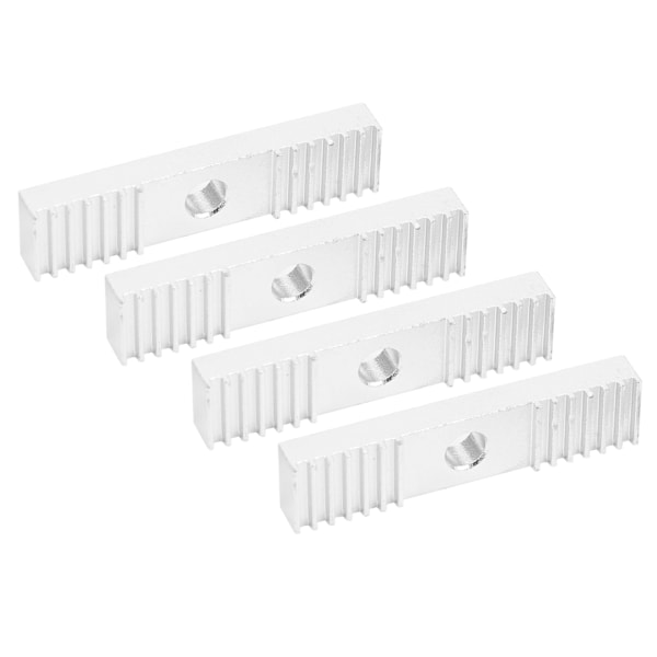16 stk Tandhjul til Tandrem i Aluminiumlegering med Oxidation 3D-printerdel 9 x 40mm