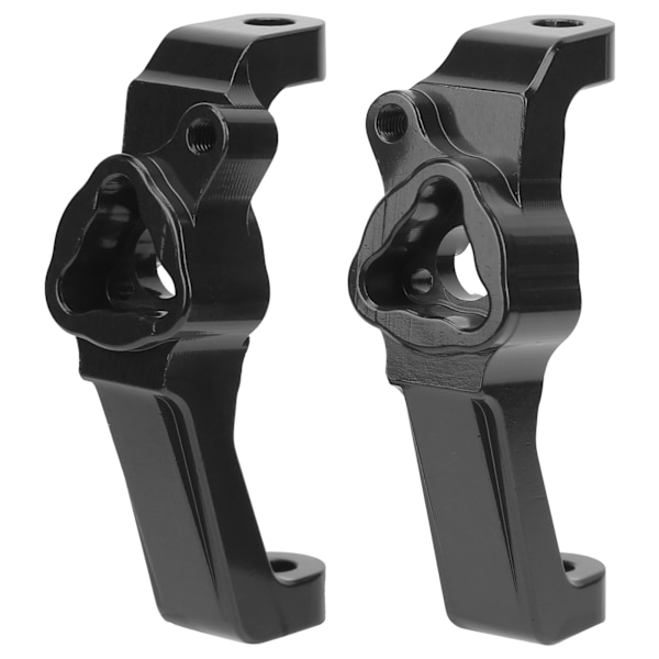 2 stk aluminiumlegering foran C-sete Passer for Redcat Gen8 1/10 RC-biler Nav Hjulfeste Svart