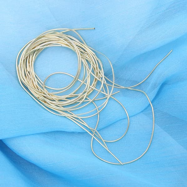 Brodertråd Koppartråd Sysöm Sömnad Glans 1,5 mm Dia. Manuell DIY StringSand Golden