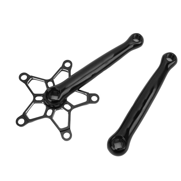 MEIJUN Mountainbike Kranksæt 170 mm 130 BCD MTB Kranksæt Venstre Højre Krankarme Sæt Sort