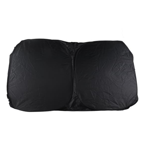 Solskjerm for bilfrontrute, UV-beskyttelse, varmeblokkering, sammenleggbar, liten