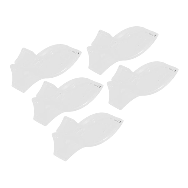 5 kpl Manuaalinen Sitruunapuristimen Lovely Shape Kannettava Läpinäkyvä Hedelmämehukeitin Kotikeittiöön Kahvilaan Kala Muoto