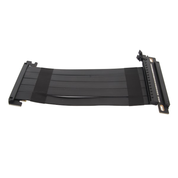 PCIE 4.0 X16 Riser-kaapeli Nopea joustava kaksisuuntainen 180 asteen GPU-jatkokaapeli RTX 4090:lle RX 7900 XT:lle Musta 40 cm / 15,7 tuumaa