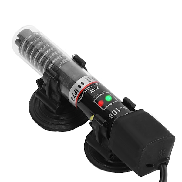 25W Akvarievarmer Akvarium Anti-Eksplosjon Konstant Temperatur EU-kontakt 220V240V