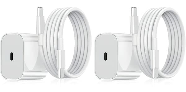 2-pak - Oplader til iPhone - Hurtigoplader - Adapter + Kabel 20 200[NX] 200 2-Pack Samsung 25W